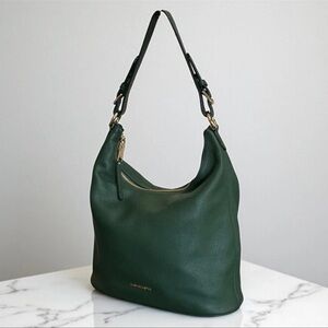 Michael Kors Lupita Medium Messenger Bag Moss Green Women’s NWT